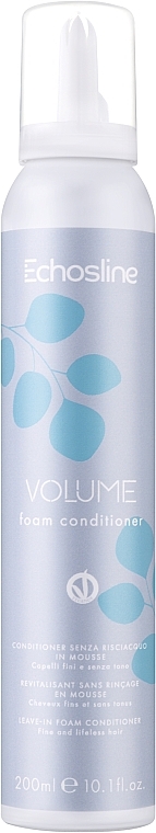 Пінка-кондиціонер для об'єму волосся - Echosline Volume Foam Conditioner — фото N1