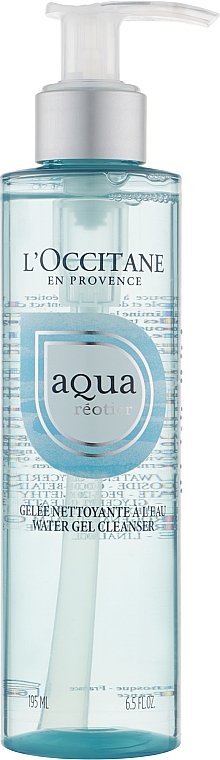 Очищающий гель для лица - L'Occitane Aqua Reotier Water Gel Cleanser — фото N1
