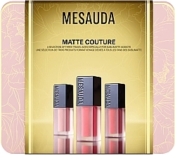 Парфумерія, косметика Набір - Mesauda Matte Couture Kit (lipstick/3pcs)