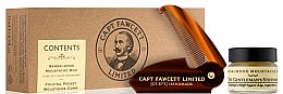 Набір - Captain Fawcett Sandalwood (moust/wax/15ml + moustache comb) — фото N1