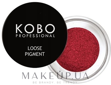 Пигмент для век - Kobo Professional Loose Pigment — фото 610 - Bordeaux