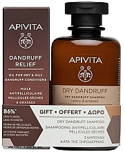 Духи, Парфюмерия, косметика Набор - Apivita Dry Dandruff (h/oil/50ml + shampoo/250ml)