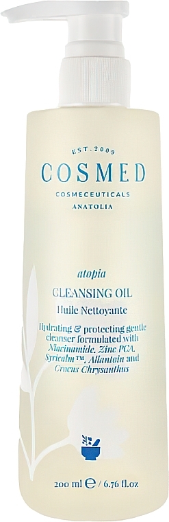 Очищувальна олія для обличчя й тіла - Cosmed Atopia Cleansing Oil — фото N3