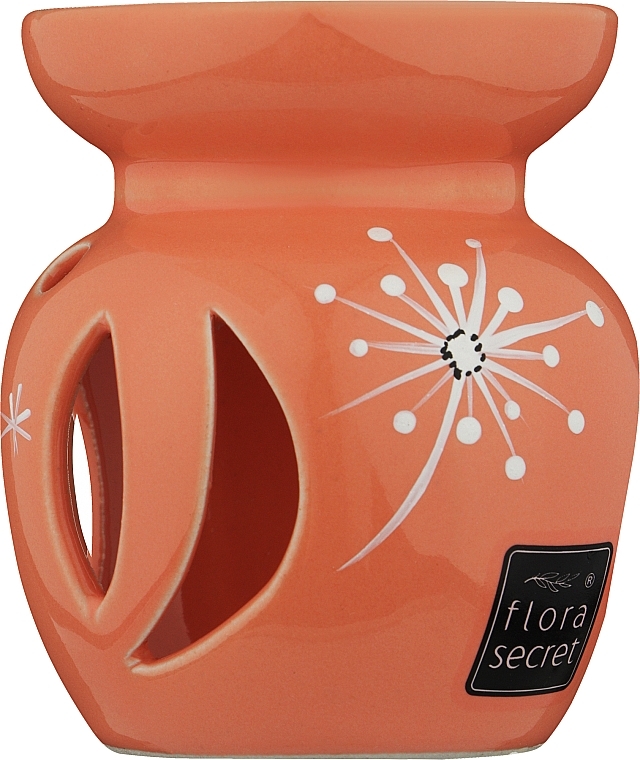 Аромалампа "Тыква" персиковая с одуванчиком - Flora Secret — фото N1