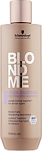 Нейтрализующий шампунь для волос холодных оттенков блонд - Schwarzkopf Professional BlondMe Cool Blondes Neutralizing Shampoo — фото N1