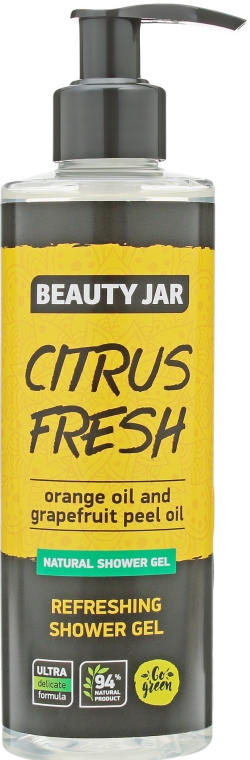 Гель для душу "Citrus Fresh" - Beauty Jar Refreshing Shower Gel — фото N1