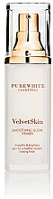 Праймер для обличчя - Pure White Cosmetics VelvetSkin Smoothing Glow Primer — фото N1