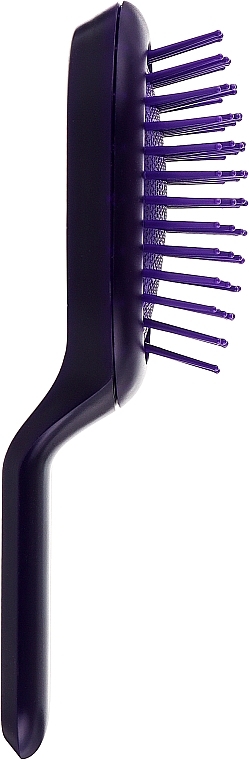 Щітка, фіолетова - Janeke Bag Curvy Hairbrush — фото N3
