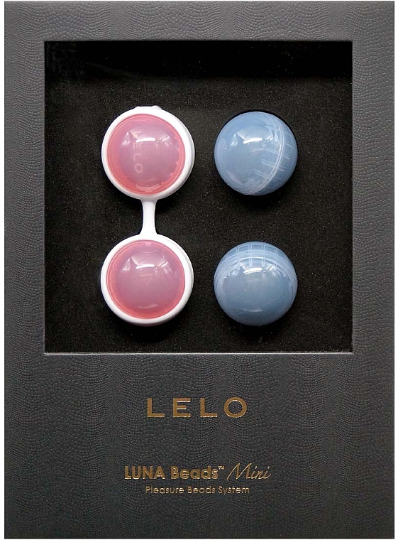 Вагінальні кульки - Lelo Luna Beads Mini — фото N1
