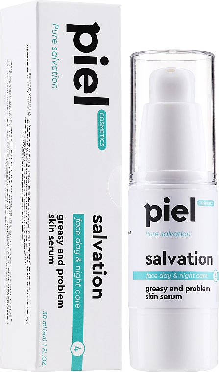 Еліксир-сиворотка для проблемної шкіри - Piel cosmetics Pure Salvation — фото N3