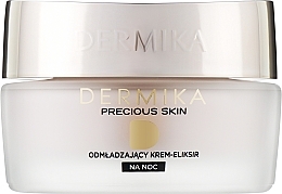 Парфумерія, косметика Омолоджувальний нічний крем-еліксир для обличчя - Dermika Precious Skin Rejuvenating Night Cream-Elixir