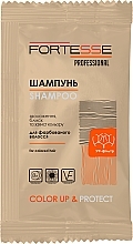 Шампунь "Стойкость цвета" - Fortesse Professional Shampoo Color Up (пробник) — фото N1