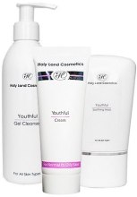 Парфумерія, косметика Набір для жирної шкіри - Holy Land Cosmetics Youthful Set Oily Skin (cleans/240ml + mask/50ml + cr/70ml)