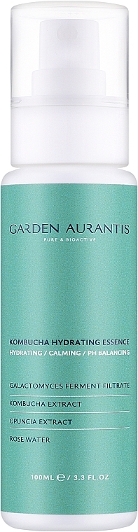 Есенція з  насиченим складом для інтенсивного зволоження та живлення шкіри - Garden Aurantis Kombucha Hydrating Essence