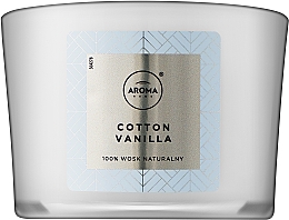 Парфумерія, косметика Aroma Home Elegance Cotton Vanilla - Ароматична свічка