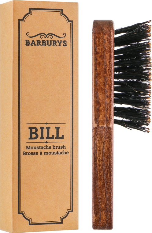 Расческа для усов - Barburys Bill Moustache Brush — фото N1