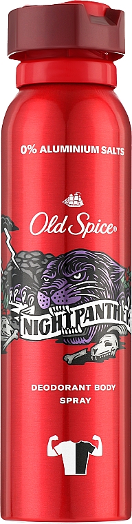 Аэрозольный дезодорант - Old Spice Night Panther Deodorant Spray — фото N9