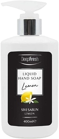 Жидкое мыло для рук "Лимон" - Aksan Deep Fresh Liquid Hand Soap Lemon — фото N1