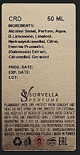 Sorvella Perfume CRD Limited Edition - Парфюмированная вода — фото N3