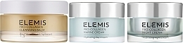 Набор - Elemis Pro-Collagen Icons Collection (cl/balm/50g + cr/30ml + n/cr/30ml) — фото N2