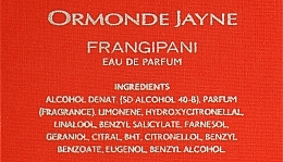 Ormonde Jayne Frangipani - Набор (edp/5x8ml) — фото N3