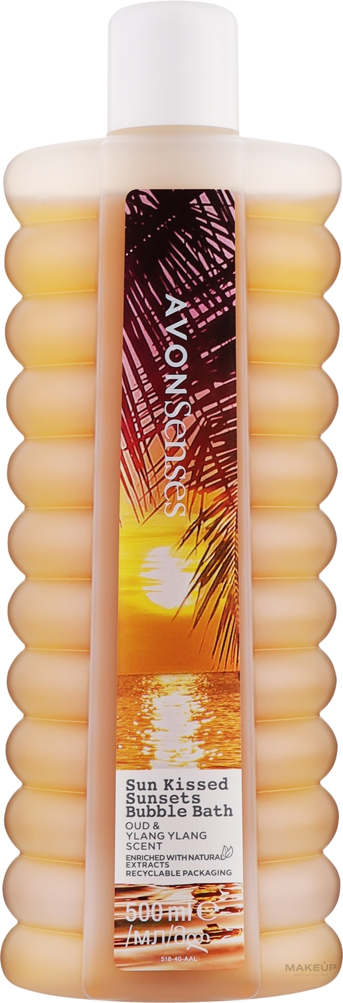 Піна для ванни - Avon Senses Sun Kissed Sunsets Bubble Bath — фото 500ml