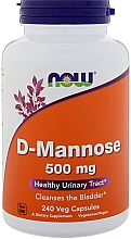 Духи, Парфюмерия, косметика Натуральная добавка, 240 капсул - Now Foods D-Mannose