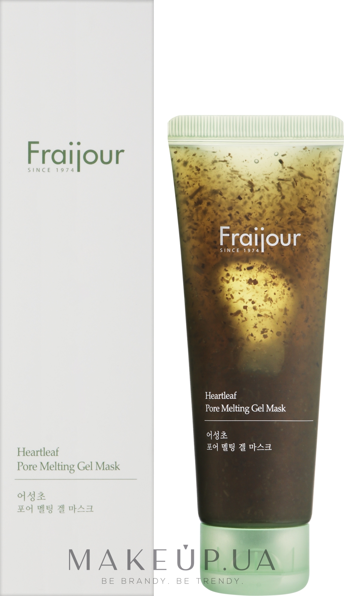 Гелевая маска для лица со спикулами для сужения пор - Fraijour Heartleaf Pore Melting Gel Mask — фото 75ml