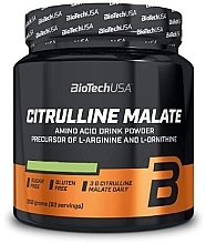 Комплекс амінокислот у порошку "Лайм" - BioTechUSA Citrulline Malate Lime Amino Acid Drink Powder — фото N1