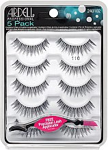 Парфумерія, косметика Набір накладних вій - Ardell 5 Pack 110 Natural Black Lashes