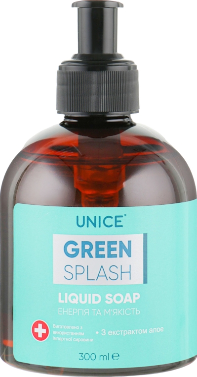 Рідке мило - Unice Green Splash — фото N1