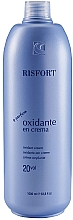 Окислювач 6% - Risfort Color Oxidant Cream 20 vol — фото N1