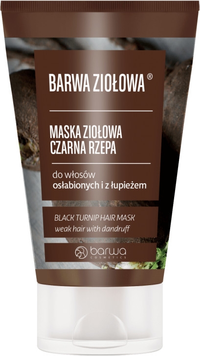Маска для волосся з екстрактом чорної ріпи - Barwa Black Turnip Hair Mask — фото N1