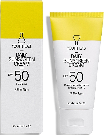 Солнцезащитный крем SPF 50 для лица - Youth Lab. Daily Sunscreen Cream SPF 50 — фото N1