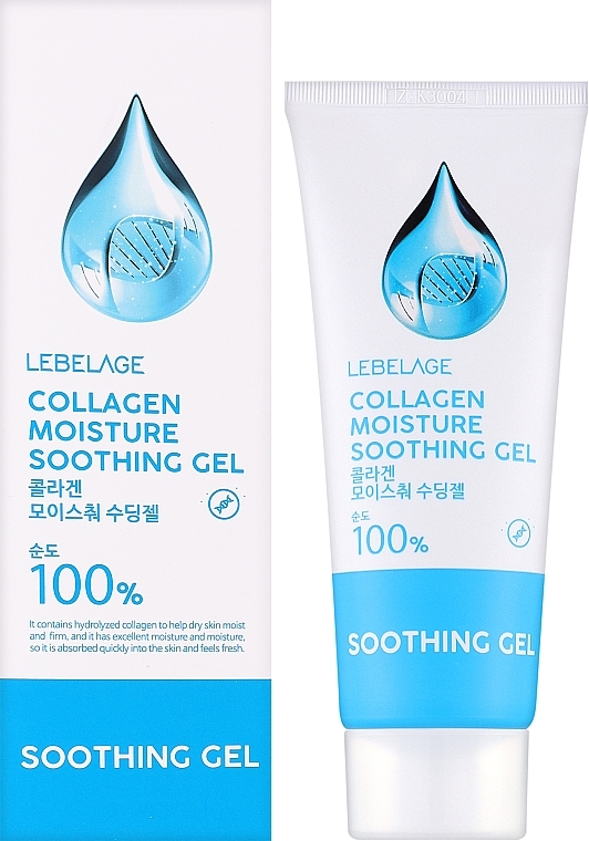 Універсальний гель з колагеном - Lebelage Moisture Collagen Soothing Gel — фото N2