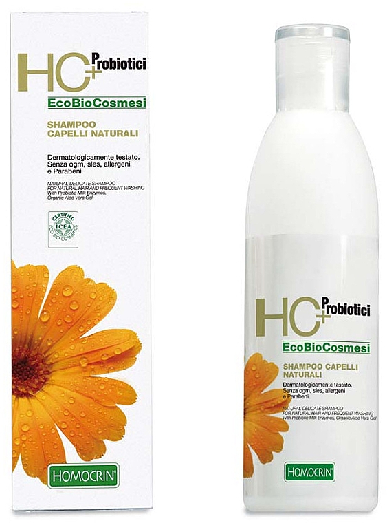 Натуральний шампунь - Specchiasol HC+ Shampoo Capelli Naturali — фото N1