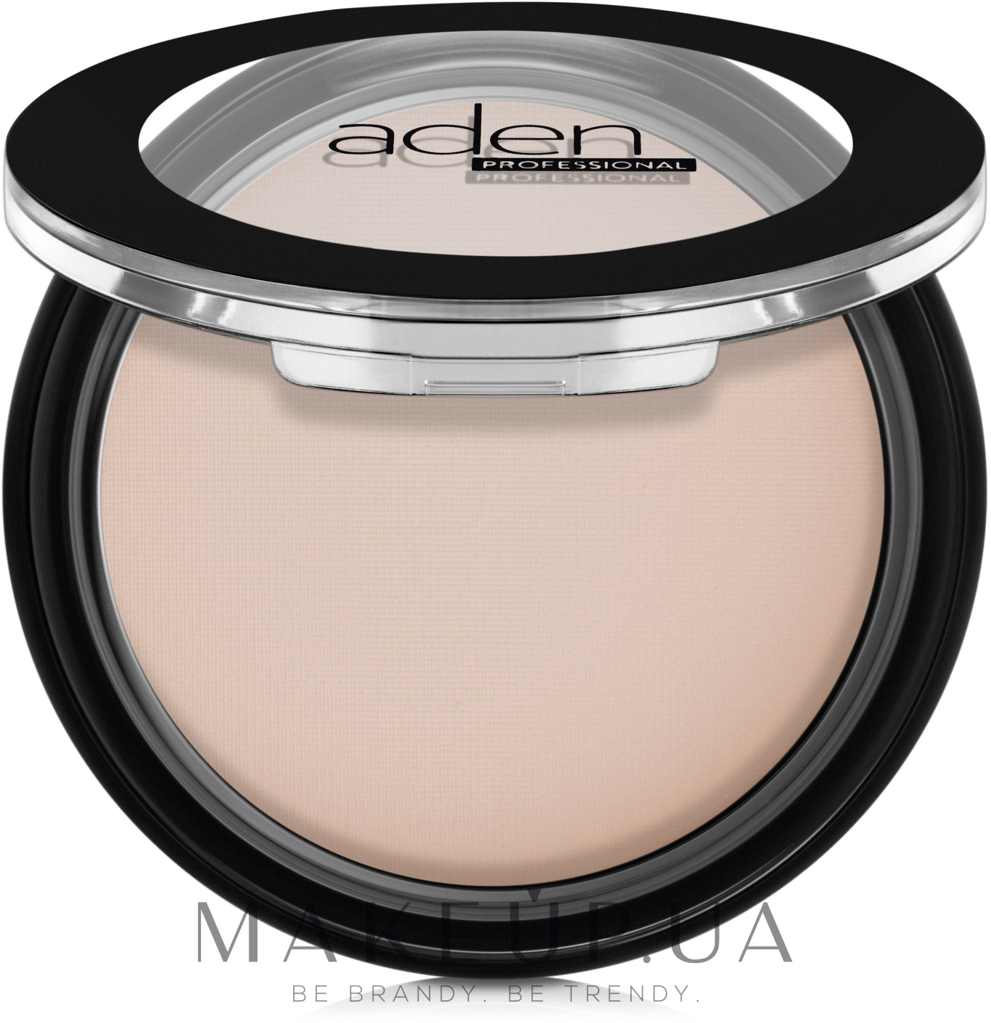 Компактна матова пудра - Aden Cosmetics Silky Matt Compact Powder — фото 01