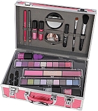 Духи, Парфюмерия, косметика Набор для макияжа в розовом кейсе - Zmile Cosmetics Merry Berry Beauty Make Up Case