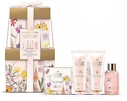 Парфумерія, косметика Набір, 5 продуктів - Grace Cole The Luxuty Bathing Wildflowers