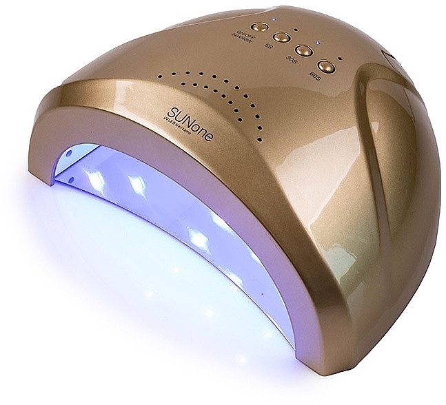 Лампа для маникюра 48W UV/LED, золотая - Sun LED+UV SUN ONE GOLD 48W — фото N3