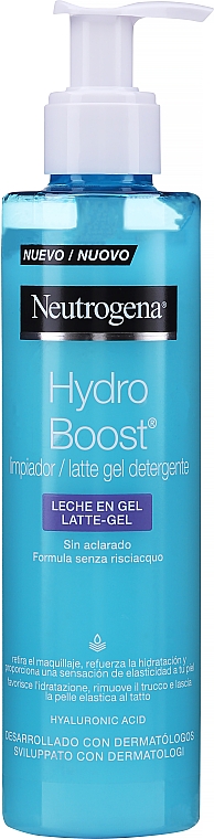 Очищувальне молочко для обличчя - Neutrogena Hydro Boost Cleanser Gelee Milk — фото N2