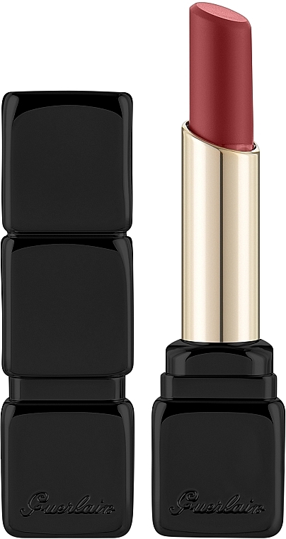 Матовая помада для губ с эффектом сияния, 16 часов комфорта - Guerlain KissKiss Tender Matte Lipstick