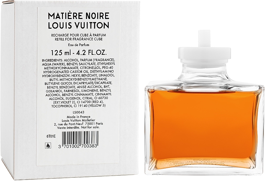 Louis Vuitton Matiere Noire Refill - Парфюмированная вода (сменный блок) (тестер) — фото N2