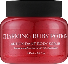 Парфумерія, косметика Скраб для тіла "Гранат" - Lavish Care Body Scrubs Charming Ruby Potion