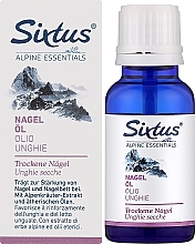 Масло для ногтей - Sixtus Nail Oil — фото N2