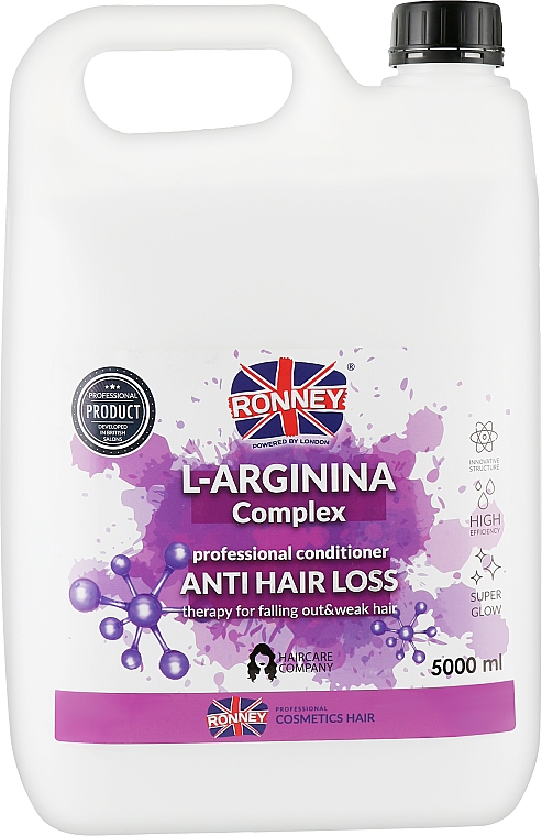 Кондиционер против выпадения волос - Ronney Professional L-Arginina Anti Hair Loss Conditioner — фото N3