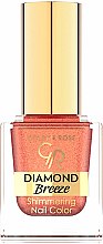 Духи, Парфюмерия, косметика Лак для ногтей - Golden Rose Diamond Breeze Shimmering Nail Color