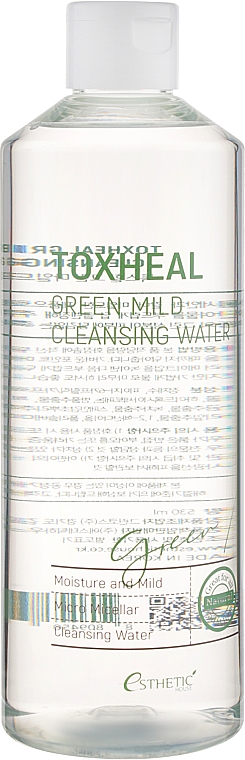 Рідина для зняття макіяжу - Esthetic House Toxheal Green Mild Cleansing Water