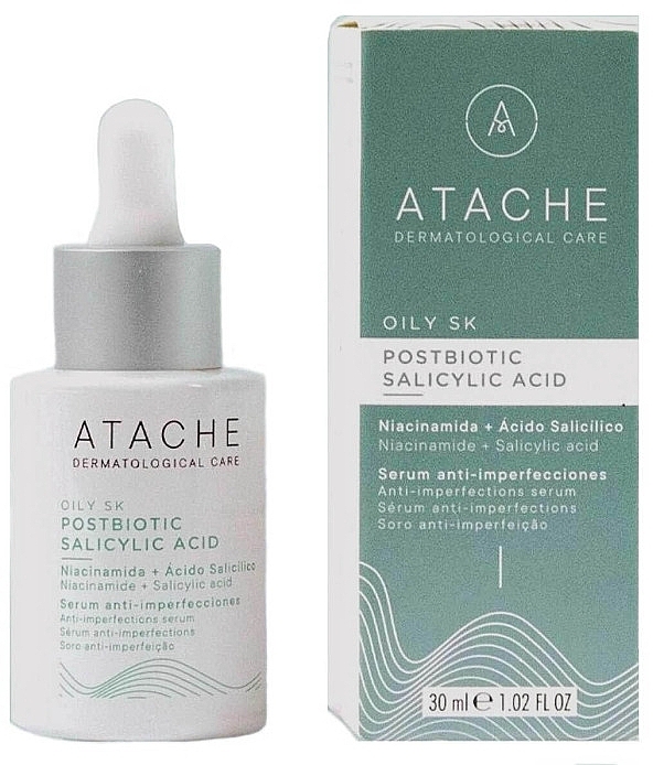 Постбіотична сироватка - Atache Oily SK Postbiotic Salicylic Serum — фото N1