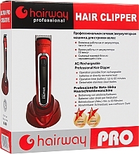 УЦЕНКА Машинка для стрижки волос, красная - Hairway Ultra Pro Creative * — фото N4